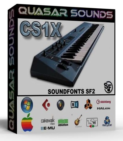 YAMAHA CS1X WAVE SAMPLES Kontakt Reason Logic Cubase • Download